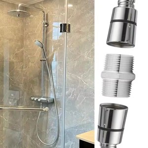 Tubo di prolunga universale da 1/2 pollice per doccia a bassa pressione, per bagno, camper e uso esterno - Fai da te - Product Image 5