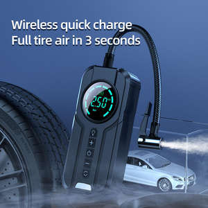 Pompe pour compresseur d'air sans fil portable pour l'extérieur Batterie 12V Banque de charge mobile 150psi Led Lumière de secours <span class=keywords><strong>Gonfleur</strong></span> de pneu de voiture - Product Image 5