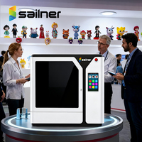 Printer 3D Desktop D452Plus High End Full Color, Mendukung Lebih Dari 10 Juta Warna untuk Prototipe