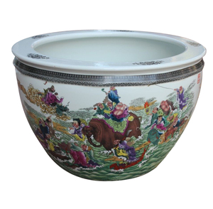 <span class=keywords><strong>Macetas</strong></span> de cerámica grandes de estilo tradicional chino de cerámica antigua de Jingdezhen, <span class=keywords><strong>macetas</strong></span> decorativas <span class=keywords><strong>pintadas</strong></span> <span class=keywords><strong>a</strong></span> <span class=keywords><strong>mano</strong></span> para uso doméstico - Product Image 3