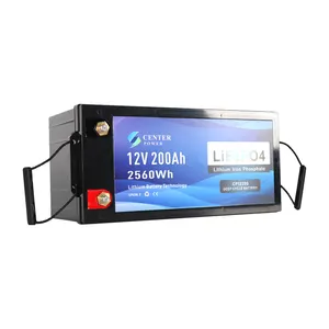 Lityum pil lifepo derin ccyle pil gücü araba lifepo4 12v 200ah lifeypo4 pil ile güneş sistemi 12v 200ah