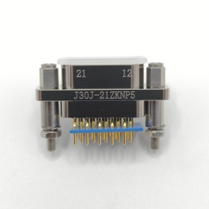 Ổ cắm Bảng in MIL-DTL-83513 J30J-21ZKN đầu nối hình chữ nhật trong các thiết bị điện tử mật độ cao - Product Image 1
