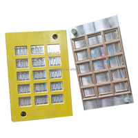 Máquina Manual de Envasado en Blister de 3 Estaciones, Radiofrecuencia, Alta Frecuencia, PVC, PET, Blister Doble, Papel Impreso, Blister para Tarjetas, Plástico, Tipo Concha, Nueva