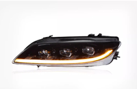 Phare LED adapté pour Mazda 6 03-15, ensemble de phares modifiés, feux de jour LED, clignotants dynamiques