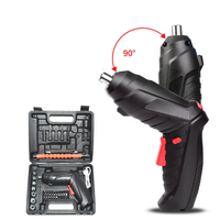 Vente chaude 47 pièces pliable 3.6V Mini batterie au lithium portable ensemble tournevis électrique