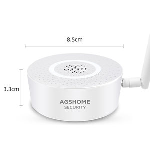 <span class=keywords><strong>AGSHOME</strong></span> Wi-Fi Zigbee3.0 แลนเกตเวย์ สมาร์ทเกตเวย์กันขโมย ระบบเตือนภัยบ้าน ฮับควบคุม พร้อมไซเรนในตัว รองรับแอป Ewelink และ Tuya รุ่นที่ 1 - Product Image 2