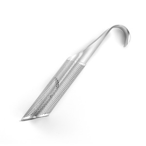 Thép không gỉ trà Infuser Lá lọc thảo dược lưới lọc lỏng lá trà ống lọc - Product Image 4