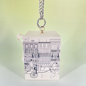 Scatole di Lusso all'Ingrosso con Motivo a Carrozza, Confezioni in Carta per Profumi, Gioielli, Bomboniere, Scatole in Cartone con Fessure - Product Image 5