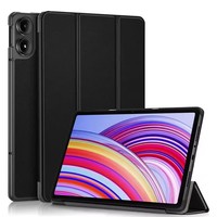 Étui à rabat triple pliable avec support pour tablette Xiaomi Redmi Pad Pro 2024, compatible avec Red Mi Pad Pro 12.1, avec fonction de mise en veille automatique