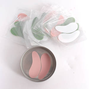 Mascarillas de silicona reutilizables con etiqueta privada personalizada, antiarrugas, almohadilla para extensión de pestañas, hoja reafirmante, ojeras, suministro OEM - Product Image 2