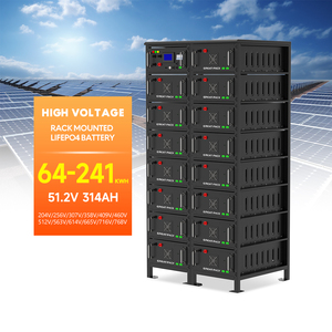 6000 Cycles 100KWH 215KWH Lithium Ion Batteries Pack High Voltage Battery 241Kwh Energy <b>Storage</b> System <b>for</b> Solar System - Product Image 1