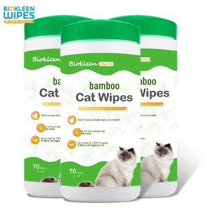 Biokleen OEM Service 120 PCS Muestra gratis Precio bajo Toallitas húmedas para el cuidado <span class=keywords><strong>de</strong></span> mascotas con <span class=keywords><strong>limpieza</strong></span> <span class=keywords><strong>de</strong></span> mascotas Tejidos húmedos - Product Image 2