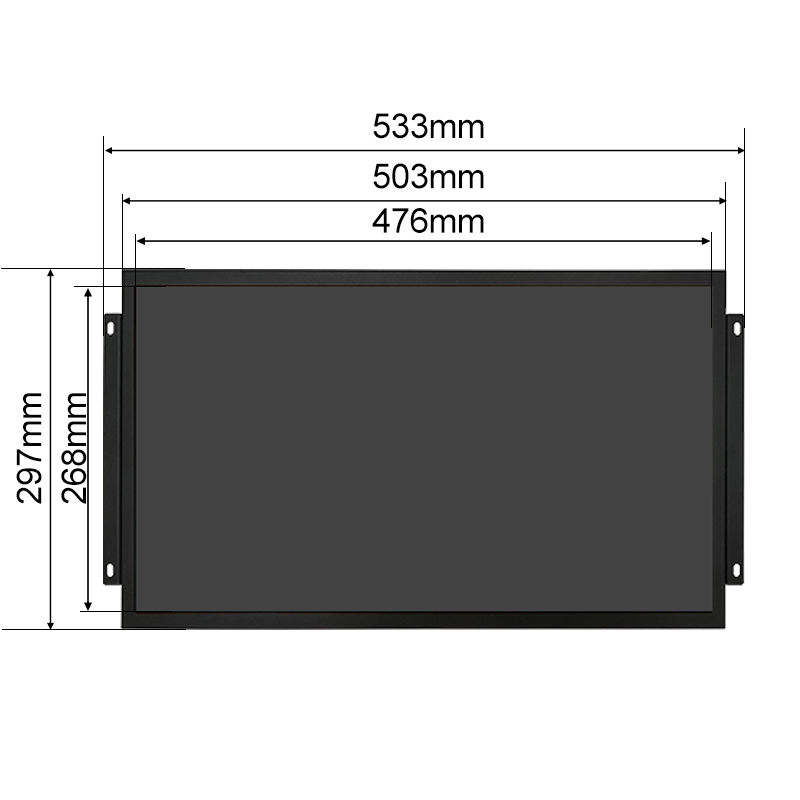 21.5 Inch 1920*1080 Industrial Screen VGA AV BNC Metal Case TFT Display Open Frame Embedded OEM ODM Industrial LCD Monitor