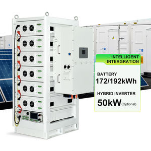 Hệ thống lưu trữ năng lượng (ESS) pin LiFePO4 điện áp cao BYD 192kWh, 102.4V 314Ah, cấu hình 6, kèm biến tần hybrid 50kW cho lưu trữ năng lượng mặt trời/lưới điện - Product Image 1