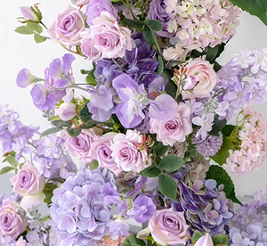 Janji diskon besar lengkungan pernikahan romantis bunga logam lengkungan balon lengkungan bulat dekorasi pesta lengkungan untuk pesta panggung pernikahan - Product Image 4