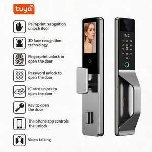 Cerradura Inteligente para Puerta Principal con Reconocimiento Facial, WiFi, Tuya, Cámara de Seguridad Exterior, Precio al por Mayor - Product Image 1