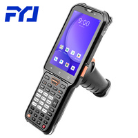FYJ F9827 Industrial PDA Android 14 4 + 64GB 4 pulgadas resistente IP68 escáner de código de barras impermeable Terminal de mano dispositivo PDA de almacén