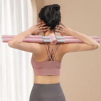 Fitness réglable rétractable Yoga ouverture corps bâton dos étirement outil Posture correcteur pôle bâton Posture correcteur bâton