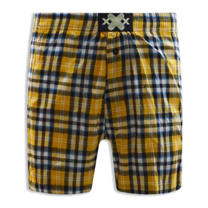 Pantalones <span class=keywords><strong>Aro</strong></span> de Tela Tejida a Cuadros de Algodón - Pantalones Casuales Holgados y Cómodos, Transpirables - Product Image 1