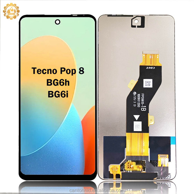 Pantallas Celular Por Mayor Mobile Phone Display Lcd Screen for Tecno Pop 8 BG6H BG6I