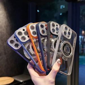 Sản Phẩm Độc Đáo Điện Thoại Di Động Phụ Kiện Cho Iphone 15 Pro Max 14 13 16 Pro Khung Điện Thoại Trường Hợp Với Chủ Long Lanh Máy Ảnh Ống Kính - Product Image 1