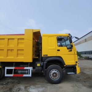 รถดัมพ์เหมืองดีเซลสีเทา รุ่นใหม่มาแรง 6x4 เว่ยชัย ยูโร 3 ขับเคลื่อนเร็ว พวงมาลัยซ้าย สำหรับขนส่งทราย/กรวดหนัก 31-40 ตัน - Product Image 3