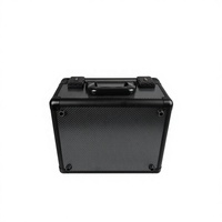 Boîte de rangement pour cartes à collectionner à 3 rangées, boîte pour cartes sportives, capacité de 90+ cartes classées, compatible avec CSG, BGS, boîte de présentation avec cadre en aluminium