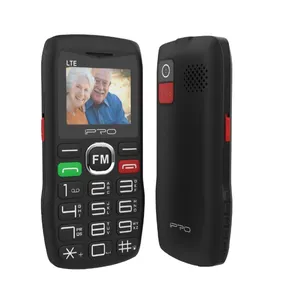 IPRO 새로운 F188 저렴한 휴대 전화 노인 1.77 인치 듀얼 SIM 카드 SOS 비상 버튼 2G 기능 전화