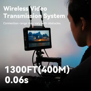 Hollyland Pyro 7 không dây Video <span class=keywords><strong>Transmitter</strong></span> Receiver 7 "máy ảnh lĩnh vực màn hình 400m phạm vi 60MS độ trễ <span class=keywords><strong>2.4GHz</strong></span> & 5Ghz Dual Band - Product Image 6