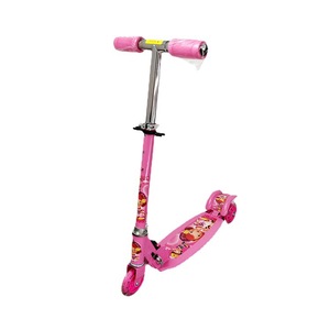 สกู๊ตเตอร์เด็ก สีชมพู พับได้ ปรับความสูงได้ สำหรับเด็กอายุ 3 ปีขึ้นไป - Product Image 5