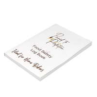 Vollständig benutzer definiertes Drucken Lebensmittels icherheit Log Books Taschenbuch Journal Agenda Daily Planner Journal Benutzer definiertes Notizbuch