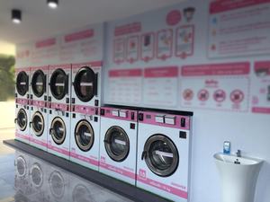 Lavadora secadora Industrial de alta calidad, juegos de lavandería/Pila, venta directa de fábrica - Product Image 6