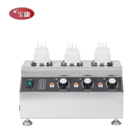 Pemanas Saus Listrik Produk Terlaris 1/2/3/4 Botol Dispenser Pemanas Saus untuk Dapur Restoran & Penggunaan Rumah Tangga