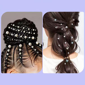 Décorations 3D pour les yeux en strass perlés, effet larmes, pour maquillage de scène, autocollants populaires pour les yeux, effet tatouage, fard à paupières - Product Image 3