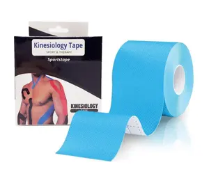 Professional K Tape Wholesale Kinesiology Sports Muscle Tape Athletic Muscle Adhesive Straps 5cm*5m For Sports