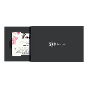 Tùy chỉnh thiết kế thẻ PVC ntag213 NFC đám cưới sang trọng <span class=keywords><strong>VIP</strong></span> Cảm ơn bạn Thẻ quà tặng mã vạch Mã QR hiển thị từ dây nối tiếp - Product Image 3