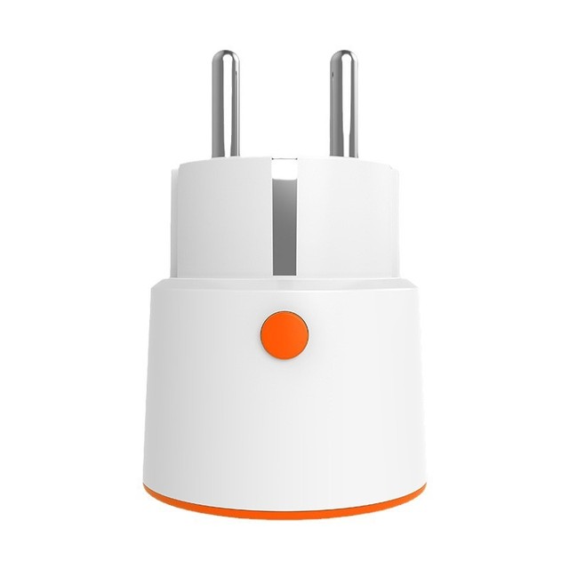 Tuya Zigbee 3.0 Smart EU Wall Socket with 2 Outlets 16A Metering Voice Control Via Tuya Gateway