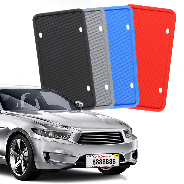 Силиконовая рамка номерного знака-стойкая к коррозии. Защита от погремушек. Защита от погоды.