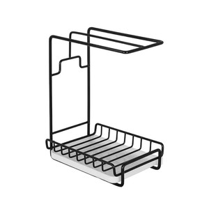 Jibaiju Dishcloth Rack Wall Mount <b>Sink</b> Drain Storage Kitchen Organizer Multi Function Countertop Use 6-7.9in Height - Product Image 5
