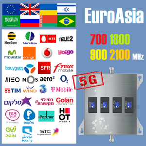Amplificador de Señal Celular de Banda Cuádruple 700 800 900 1800 2100 2600, Repetidor para <span class=keywords><strong>Vodafone</strong></span>, EE, O2, Virgin, Sky, Three, Tesco (Reino Unido) - Product Image 6