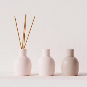 C & H Decoración de lujo para el hogar Cerámica blanca para difusor de caña Juego de velas <span class=keywords><strong>Perfume</strong></span> Fragancia de aromaterapia Aceite esencial de larga duración - Product Image 4
