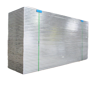 แผ่นเหล็กซิลิการ็อคมีฉนวนกันความร้อนสำหรับอาคารภายนอกการประชุมเชิงปฏิบัติการโลหะแฮนด์เมดสำหรับโรงงานผลิตแซนด์วิช - Product Image 4