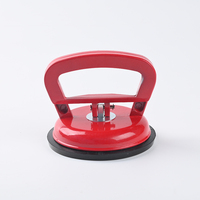 Ventosa manual de vacío premium resistente para vidrio, elevador grande de aleación de aluminio con doble mandíbula, mango de PP, diámetro de goma de 118 mm para