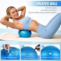 Kit de Pilates Personnalisable avec Ballon, Cercle et Bandes de Résistance pour Acheteurs de Marques, Usage Domestique et Vente au Détail