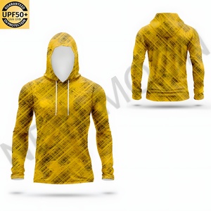 Traje de Pesca Personalizado para Hombre, Manga Larga, con Capucha, Secado Rápido, Anti-UV UPF50, Transpirable, Impermeable, con Proceso de Impresión por Sublimación - Product Image 1