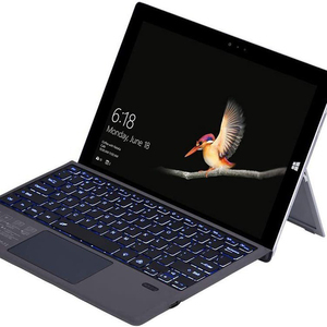 Teclado Inalámbrico con Diseño Americano para <span class=keywords><strong>Surface</strong></span> <span class=keywords><strong>Pro</strong></span> 3-7, Panel Táctil, Interruptores Negros LED, Nuevo, Compatible con <span class=keywords><strong>Windows</strong></span> <span class=keywords><strong>11</strong></span> - Product Image 4