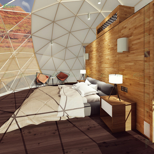 Tente dôme de luxe <span class=keywords><strong>6M</strong></span> pour glamping extérieur avec fenêtre transparente en PVC pour hébergement/hôtel/villa/centre de villégiature - Product Image 3