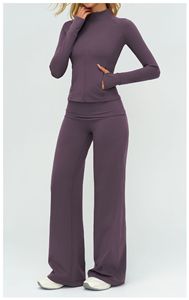 Roupas de Fitness por Atacado para Mulheres, Conjuntos de 3 Peças, Jaquetas de <span class=keywords><strong>Yoga</strong></span>, Leggings Flare, Tops de Sutiã Esportivo - Product Image 3