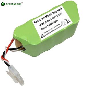 Batterie de remplacement pour <span class=keywords><strong>aspirateur</strong></span>-balai sans fil Shark 10,8 V 2000 mAh Sub C NiMH AA rechargeable, batteries au nickel-métal hydrure - Product Image 4