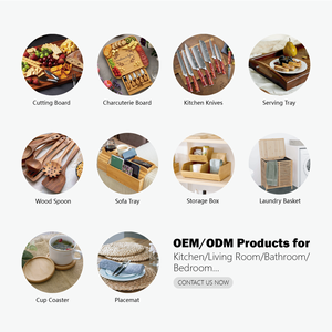 Planche à Découper et de Service en Bois de Bambou Naturel, Écologique, Mini, Rectangulaire et Ronde, Personnalisée en Usine pour Charcuterie et <span class=keywords><strong>Fromage</strong></span> - Product Image 4